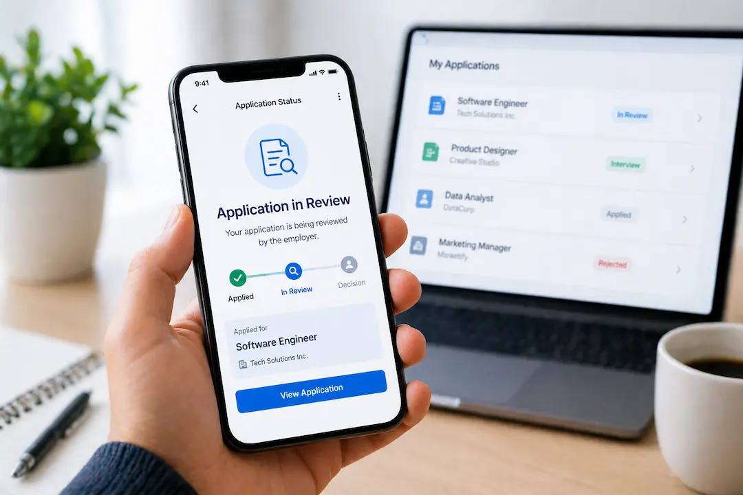 Track Your Application & Job Status